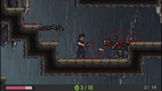 Quinn shooting infected enemies in Eclipsed