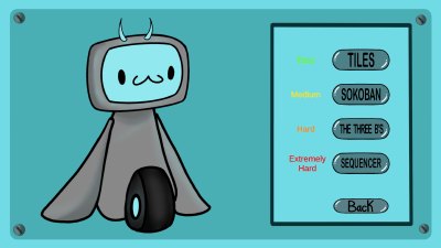 Rogue Malfunction level-selection screen showing the Extremely Hard Sequencer label